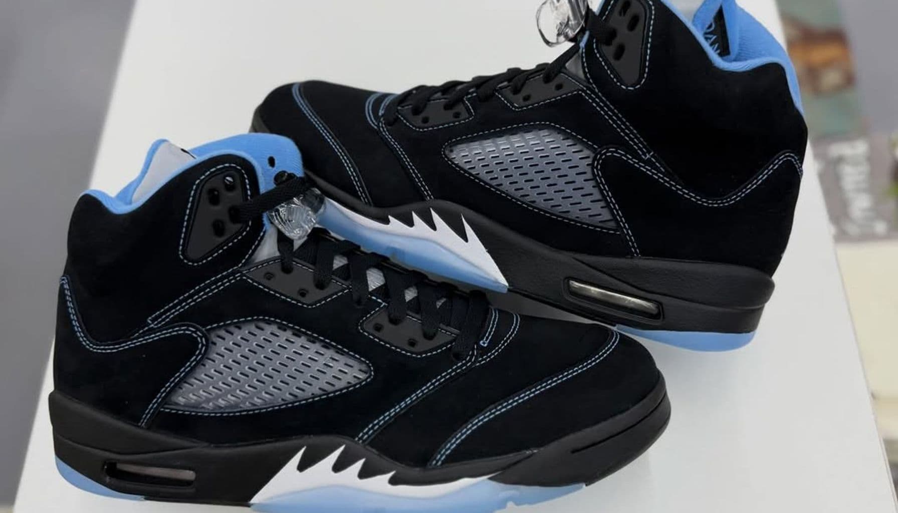 Air Jordan 5 'Black/University Blue': June 20, 2026