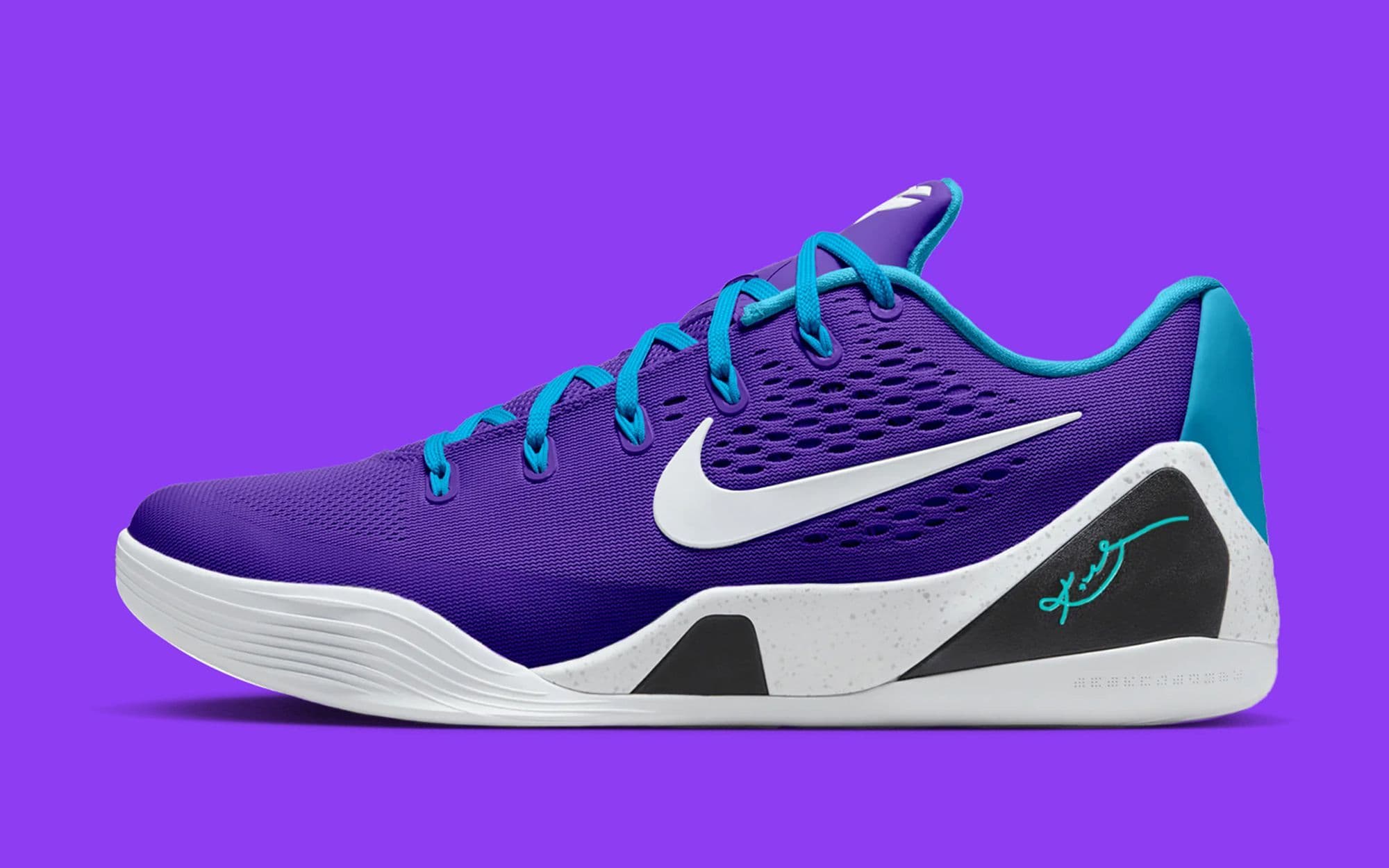 Nike Kobe 9 Low EM Protro 'Hornets': June 1, 2026 Drop